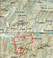Serrat del Migdia map